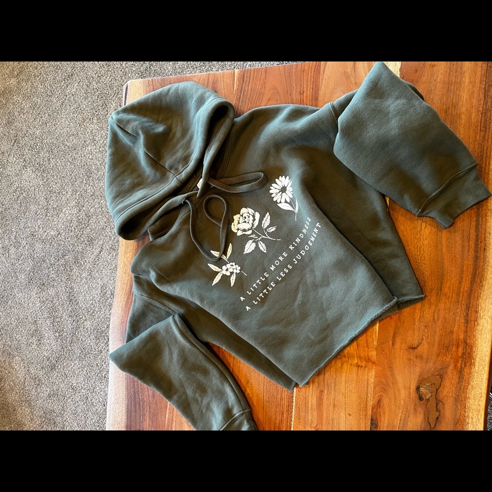 Olive green crop